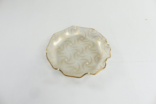 Holland, screen-printed glass plate circa 1960.