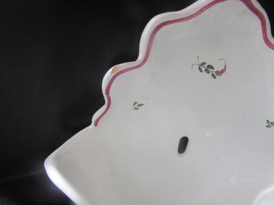 Moustiers Et Dellerie Keramische Wandvaas Bloemendecor Vintage – Dellerie et Moustiers, Vazen, Ceramic (photo 2 of 8)