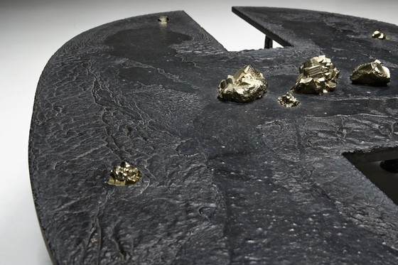 Image 1 of Thomas Serruys, Couchtisch im Stil des Brutalismus aus Eisen, Belgien, 2019