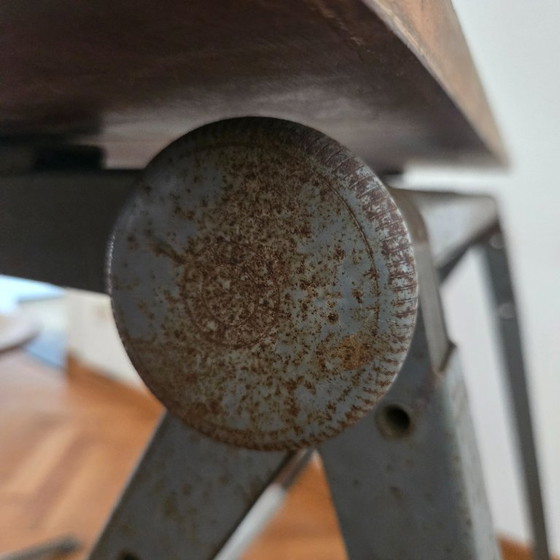 Image 1 of Friso Kramer & Wim Rietveld "Reply" drafting table with matching stool