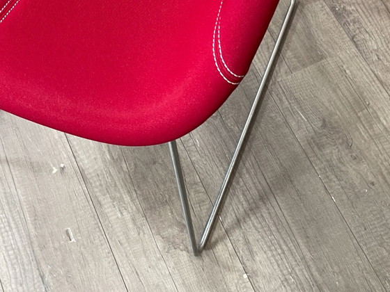 Moroso Fjord - rouge | Patricia Urquiola, Chaises de salle à manger, Textile, Métal, Modern (photo 15 sur 15)