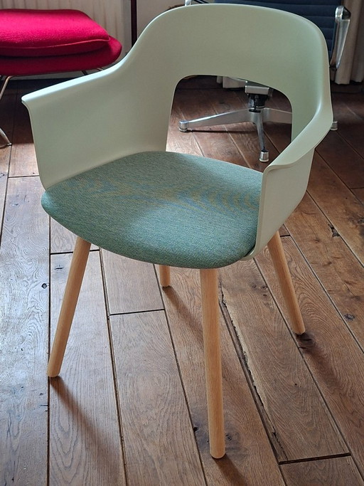 Hay Layout Armchair Model 223 Zgan – eetkamerstoelen, Plastic, Wood