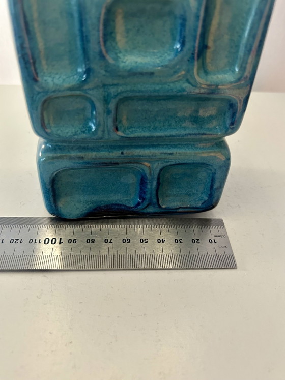 Image 1 of Oost-Duitse designlamp uit het midden van de 20e eeuw, gemaakt van een vaas door VEB Strehla.