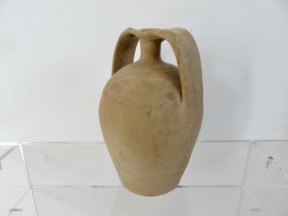 Image 1 of Jarrón, ánfora o jarrón de terracota con asas, del sur de Francia, 1950