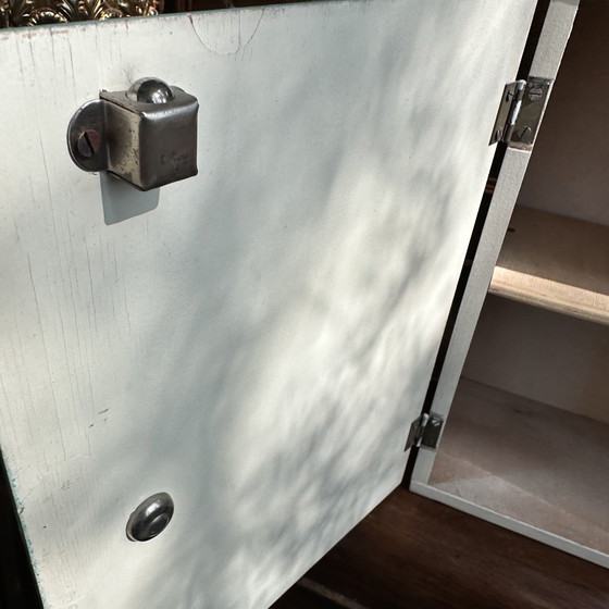 Image 1 of Mobiletto da parete vintage anni '60 H54x L30x P14 cm