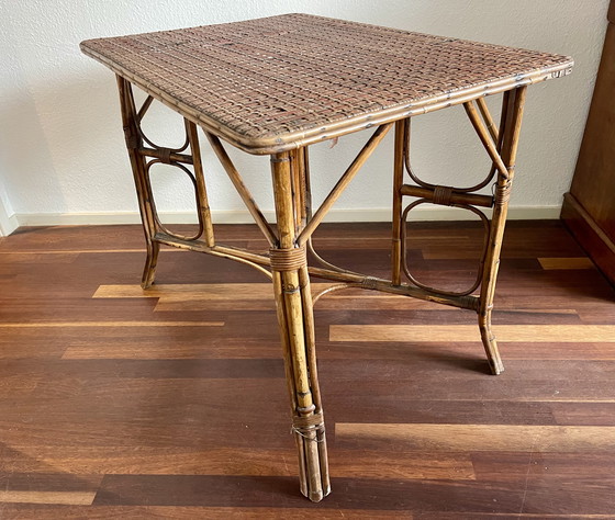 Image 1 of Aniek rattan table