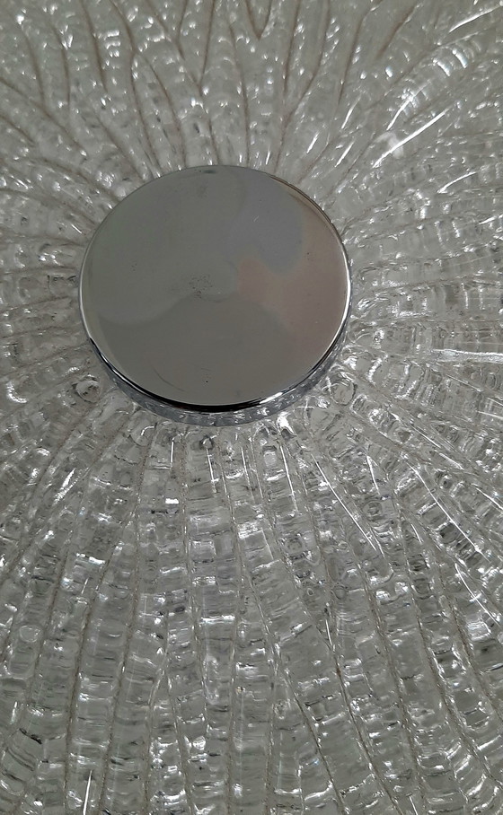 Image 1 of Lampada da soffitto in vetro ghiaccio Kaiser Leuchten