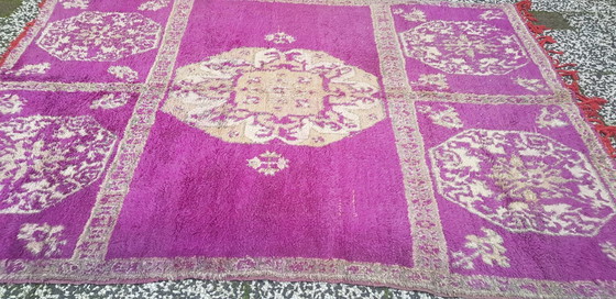 Image 1 of Handgeknoopt Berber kleed wol 257x184cm