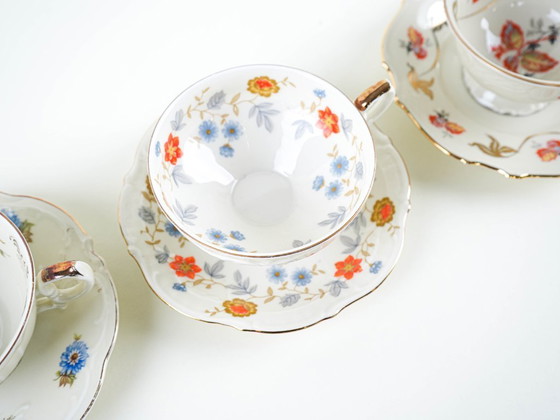 Image 1 of Porzellantassen-Set, deutsches Design, 20. Jahrhundert, hergestellt in Deutschland