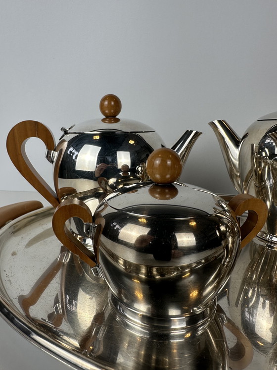 Image 1 of Alessi versilbertes Kaffee-/Teeset