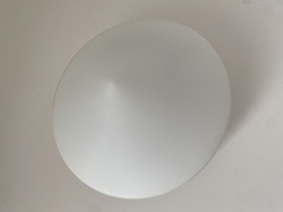 Image 1 of Minimalist Dutch mid-century glass recessed/ceiling lamp by Steinhauer Apeldoorn, 1980s.