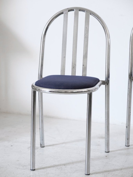 Chaises Robert Mallet Stevens La Paire – eetkamerstoelen, Textile (photo 2 of 17)