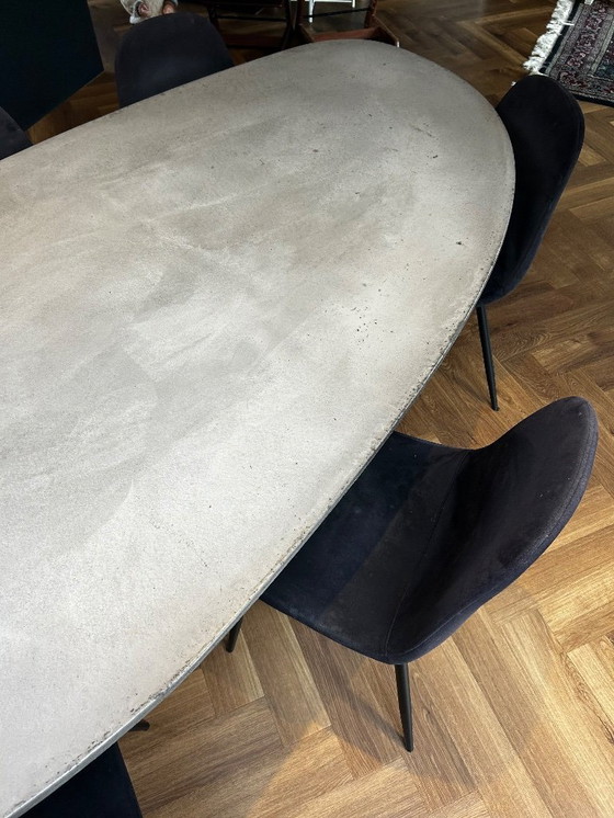 Image 1 of BOGARD Esstisch, organische Form/Felsbrockenform, 220 x 110