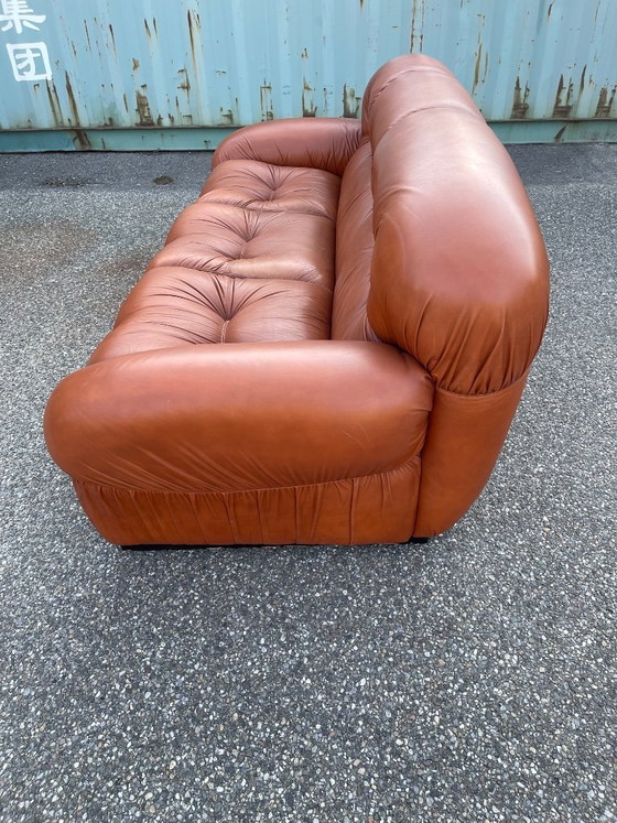 Image 1 of Sculpturale bank in Italiaans design uit de jaren 70