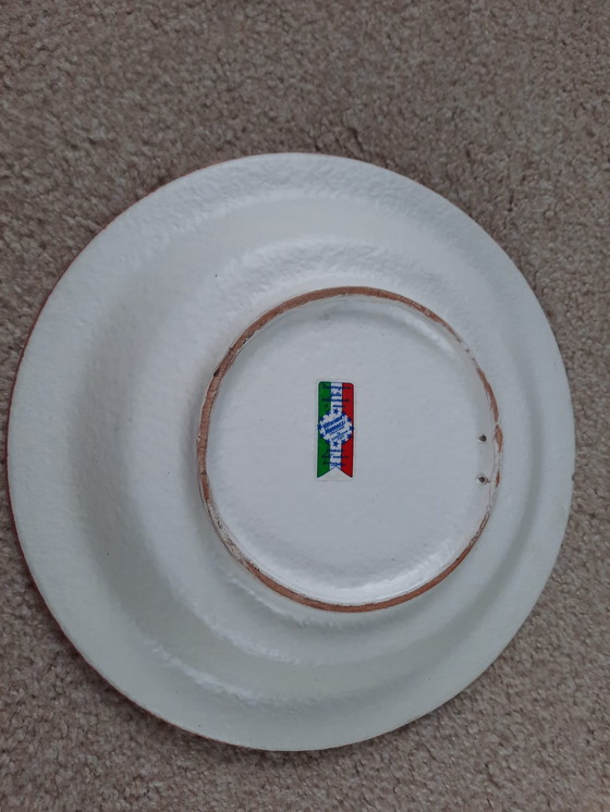 Image 1 of Plato de cerámica italiana de vittoriano mannozzi