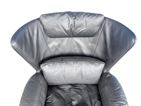 Image 1 of Set aus DS-23 Lounge-Sessel und Hocker von de Sede, 1988
