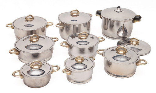 Kuhn Rikon cooking set with pressure cooker