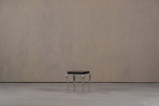Image 1 of Silla/Mesa auxiliar Lola Mundo de Philippe Starck para Driade, Italia, década de 1980.