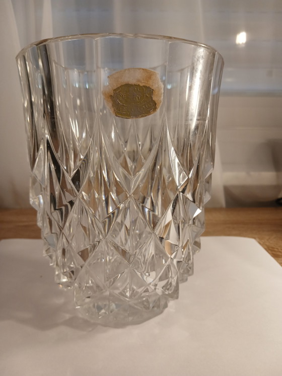 Val Saint Lambert NICOLE model crystal Vase (photo 2 of 7)