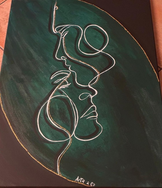 Golden Thread – ARTE&CO, Paintings & Drawings, Canvas (photo 6 of 12)