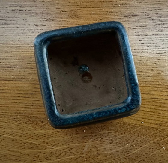 Image 1 of Kleiner quadratischer Mame-Topf, 5 cm x 5 cm, für Bonsai oder Sukkulenten