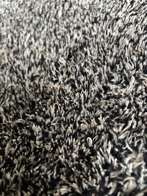 Trend Mills Wollteppich grau