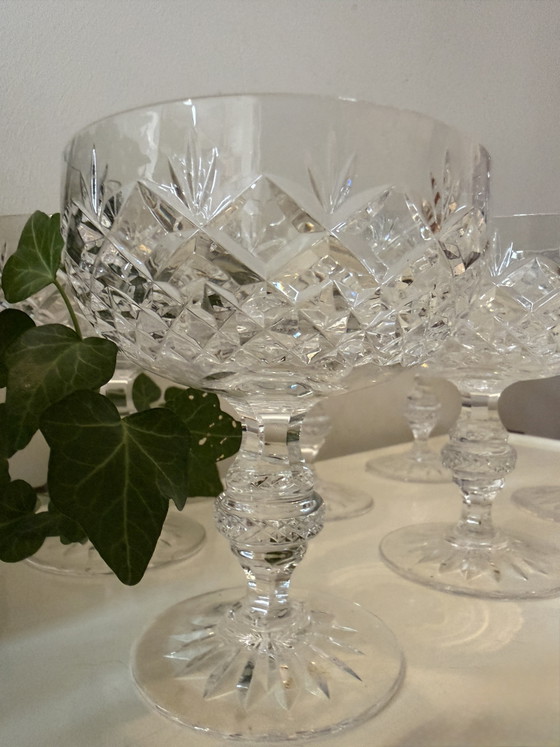 Set di 6 bicchieri da champagne coupe in cristallo tagliato – Bicchieri e caraffe, Crystal (photo 6 of 6)
