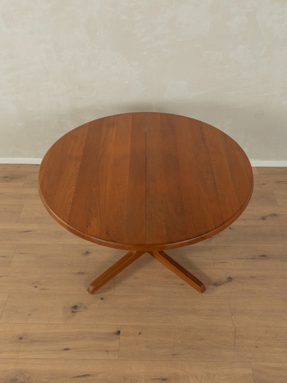 Image 1 of 60s extendable Dining Table by CJ Rosengaarden