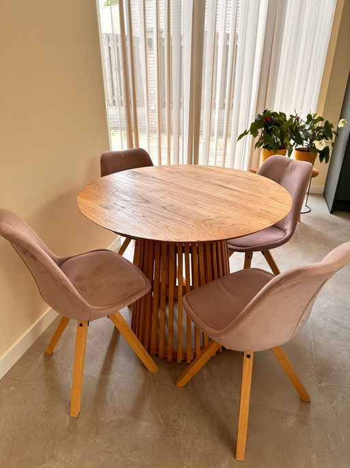 Ronde eettafel Sklum