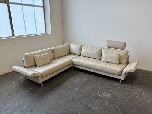 Rolf Benz Vida designer sofa couch leather