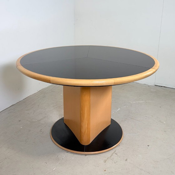 Skovby DC06B - Piano Black - Postmodern / Japandi – Tables de salle à manger, Bois (photo 2 of 16)