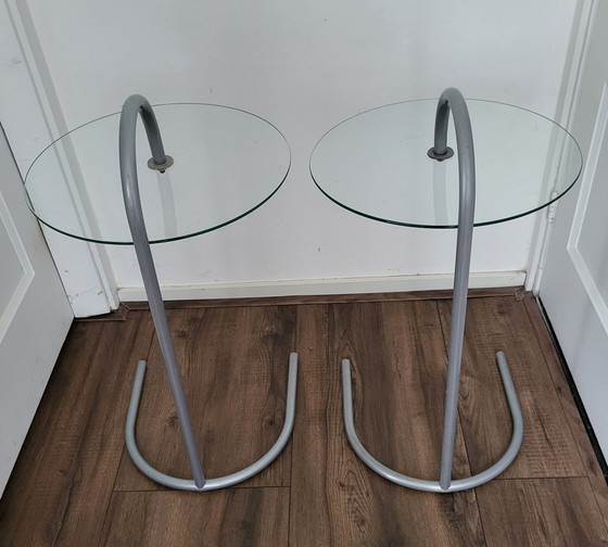 Image 1 of 2 tables d'appoint vintage Ikea RY des années 90.