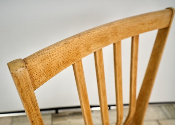 Image 1 of Set aus 2 Esszimmerstühlen, 1960er Jahre, Tschechoslowakei