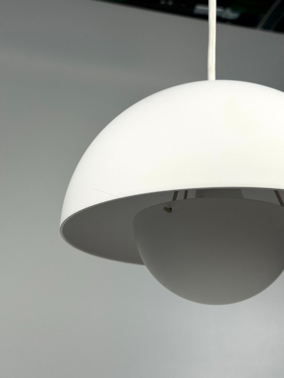 Image 1 of &Tradition FlowerPot Pendelleuchte VP1 Deckenlampe Hängeleuchte E27 Weiß