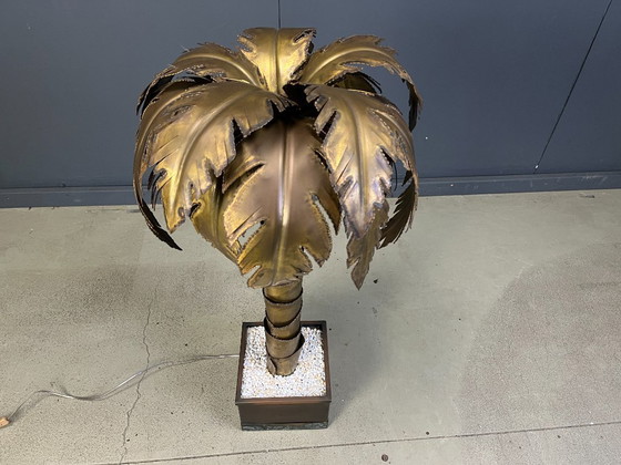 Image 1 of Lampada da terra a forma di palma Maison Jansen, anni '70