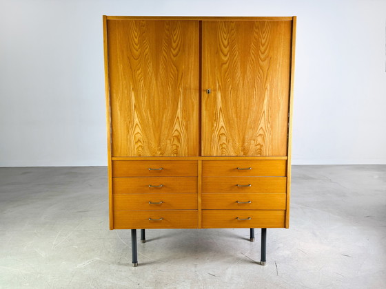 Image 1 of Original VEB DW Hellerau cabinet Vintage DDR chest of drawers Midcentury