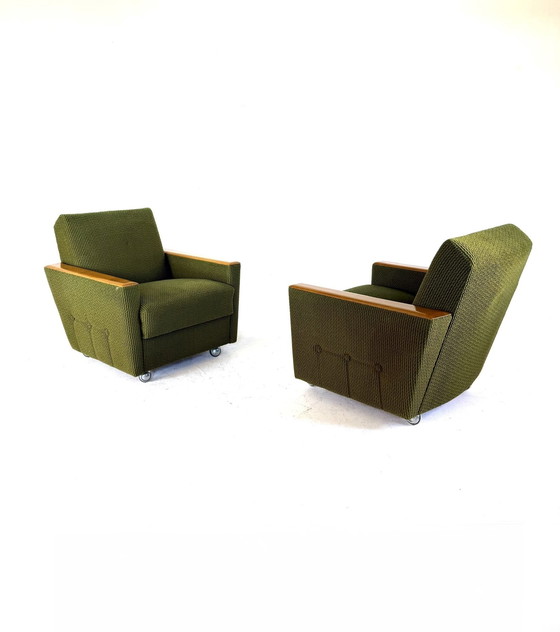 Image 1 of Set van 2 vintage fauteuils ‘60