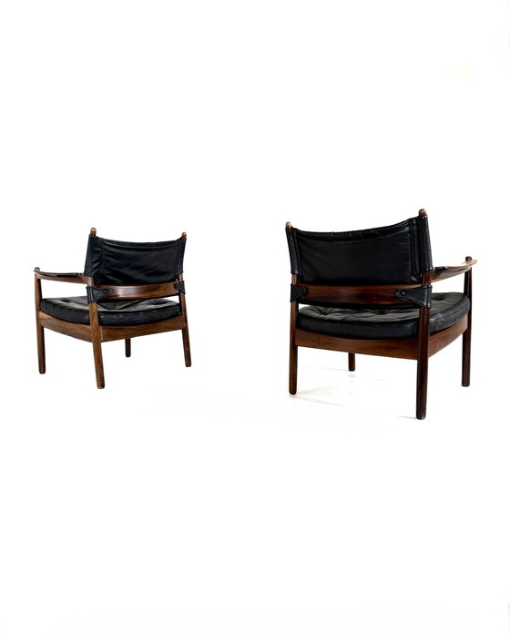 Image 1 of Set of 2 vintage armchairs, Gunnar Mystrand ‘70
