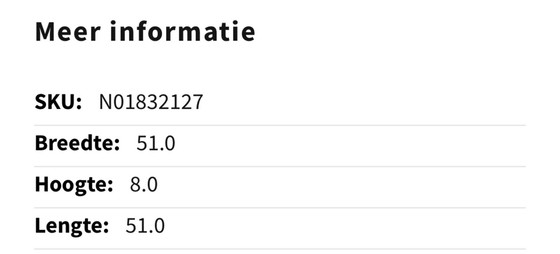 Image 1 of For sale: Karlsson Mr White numbers ø 51 cm
