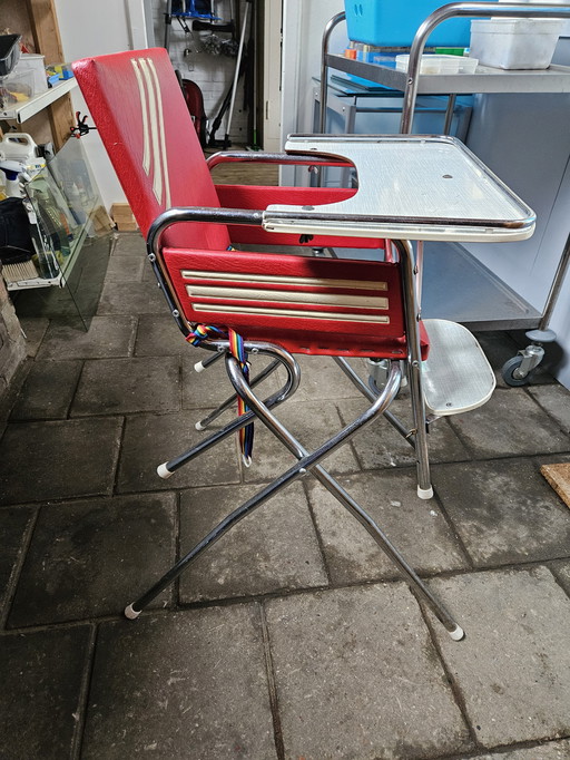 Vintage kinderstoel 