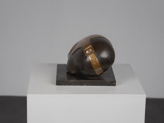 Intrigante scultura in bronzo di Jos van Vreeswijk, Paesi Bassi, XX secolo – Sculture (photo 4 of 8)