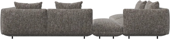 BoConcept SALAMANCA Ecksofa, drei Elemente – Metall, Stoff (photo 4 of 7)