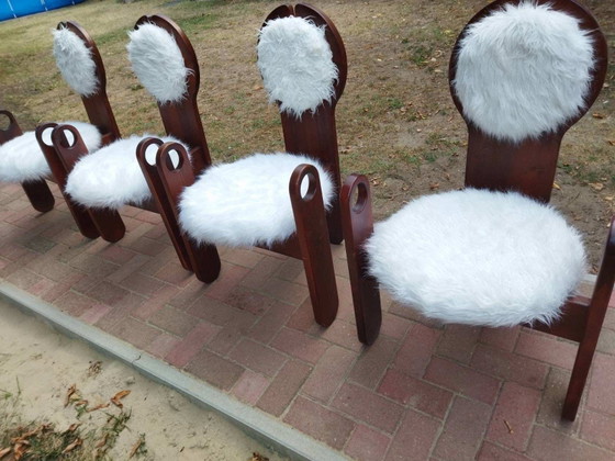 Vintage Dining Chairs by Szedleczky, 1970s, Set of 4 (photo 16 of 16)