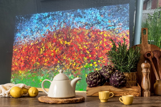 Image 1 of Abstract painting “ Only Nature “