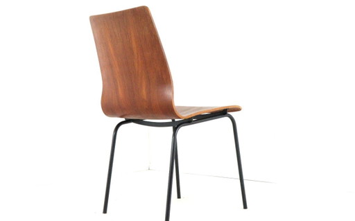 Friso Kramer for Auping Euroika pylwood chair vintage | 2 pieces available
