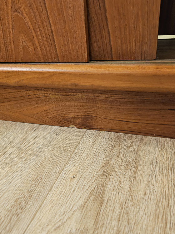 Image 1 of Silkeborg Deense Schuifdeurkast Kast Kastje Vintage 