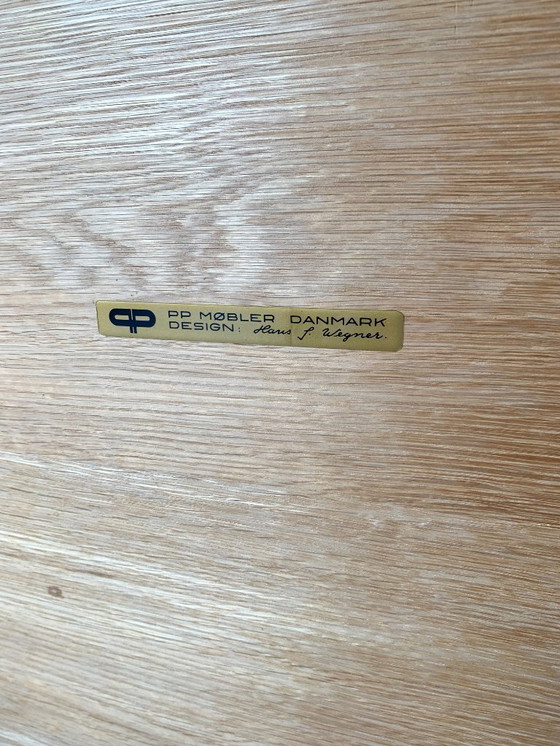 Image 1 of Hans J. Wegner coffee table – PP Møbler – solid oak – with original label