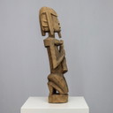 Hand-Carved Dogon Style Female Sculpture, Africa, 1970s