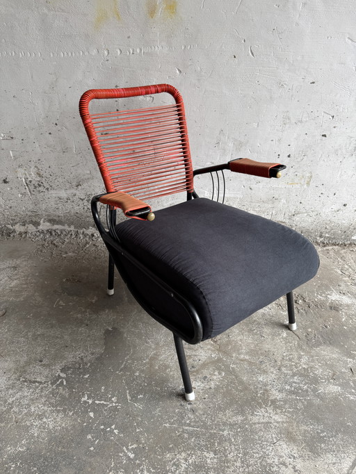 Fauteuil Vintage Scoubidou - 1950s French Design