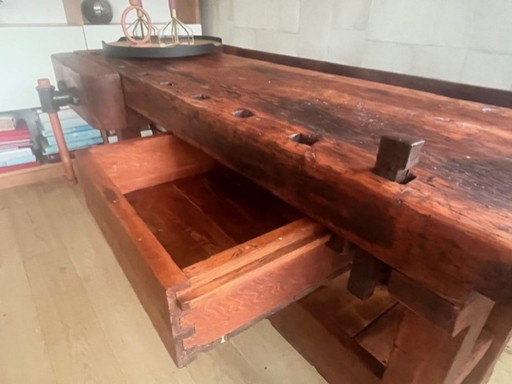 Raro banco da lavoro Ott/ULMIA (ca. 1935–1940) – completamente restaurato